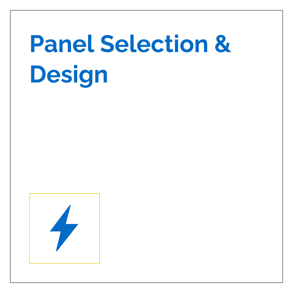 Panel Selection & Design