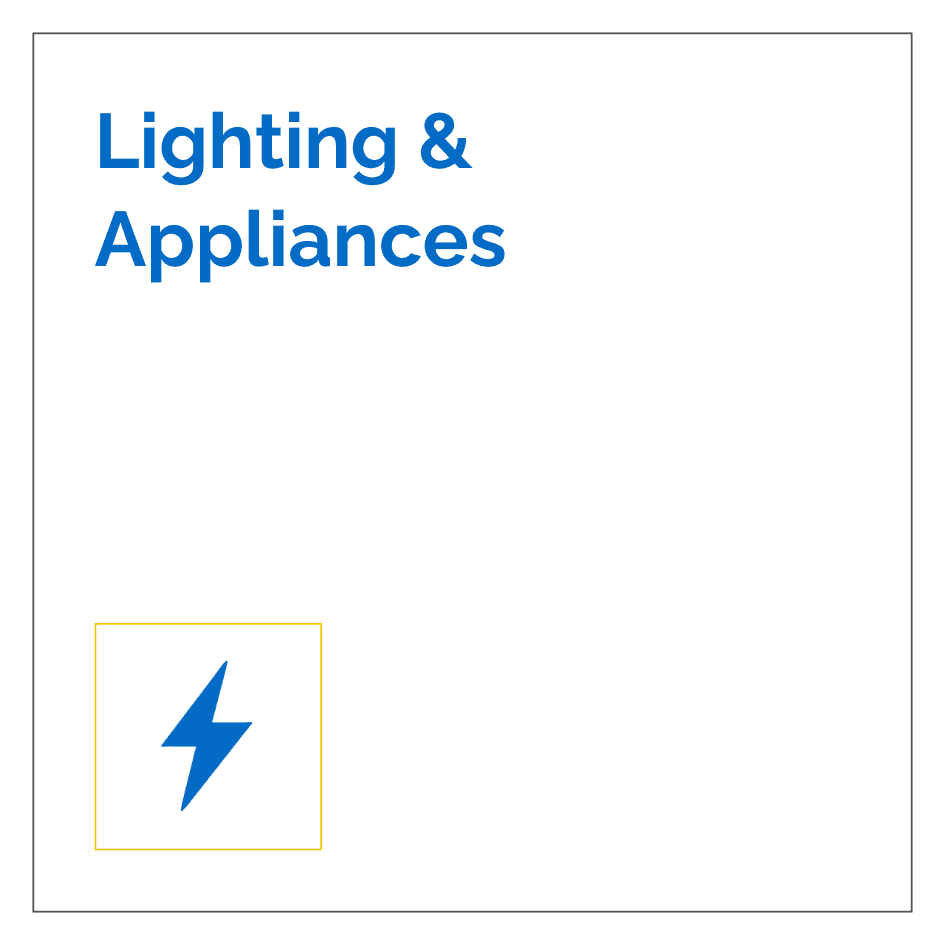 Lighting & Appliances